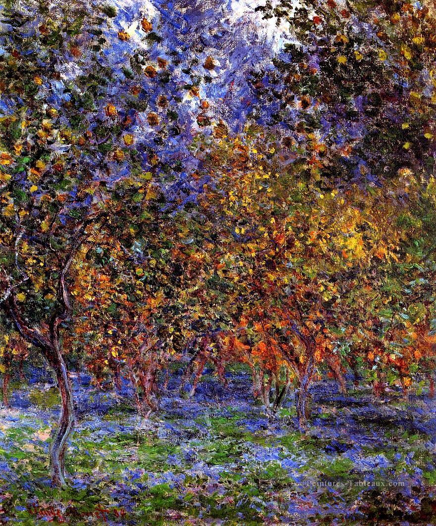 Sous les citronniers Claude Monet Peintures à l'huile